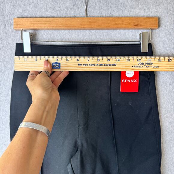 Spanx Pants Flare Black Hi-Rise Women’s Small Pull On Minimalist Shapewear - Picture 8 of 12